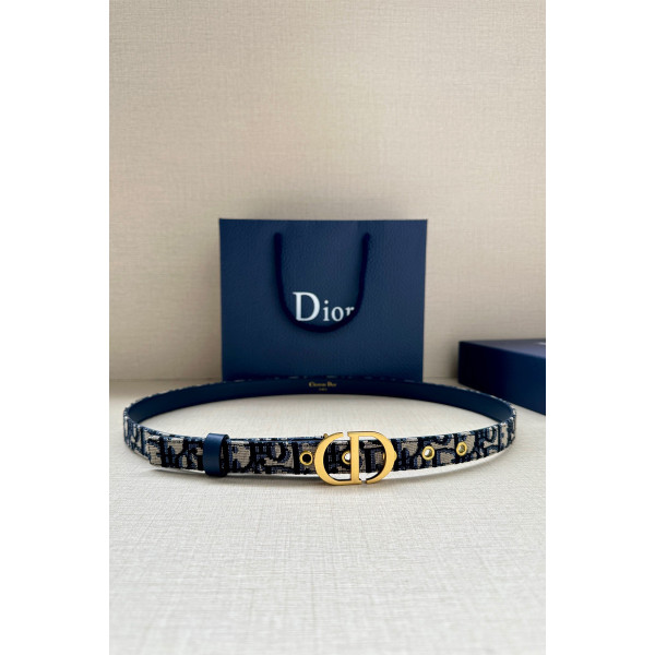 Christian Dior, Women's Belt, Blue