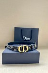 Christian Dior, Women's Belt, Blue