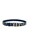 Christian Dior, Women's Belt, Blue