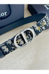 Christian Dior, Women's Belt, Blue