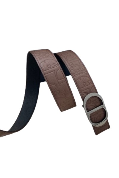 Christian Dior, Unisex Belt, Brown