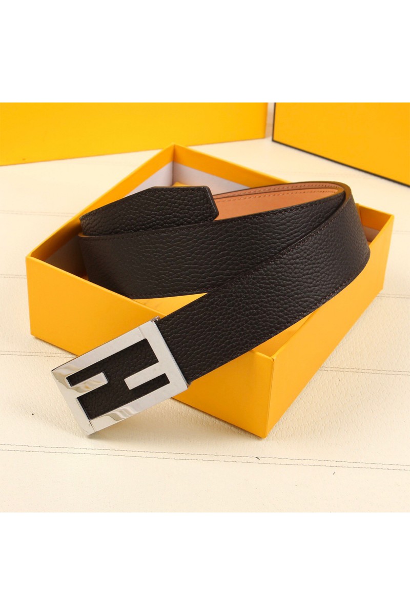 Fendi, Men's Belt, Black