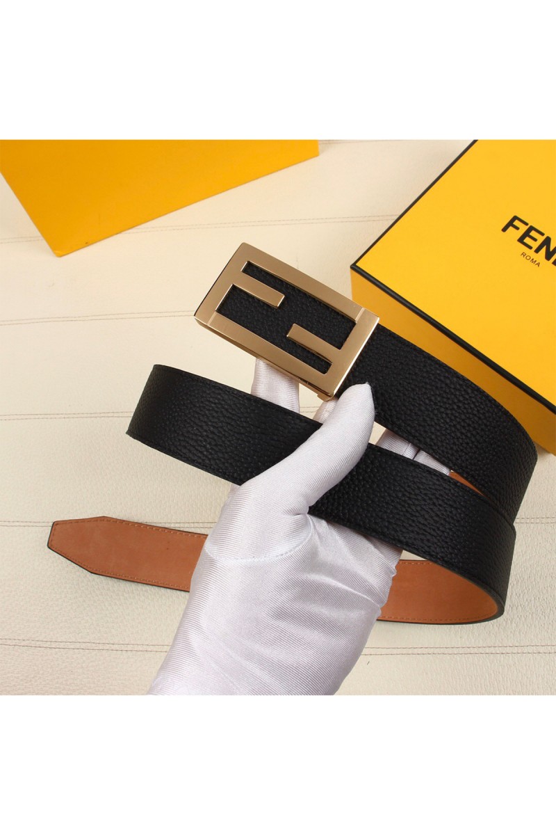 Fendi, Men's Belt, Black