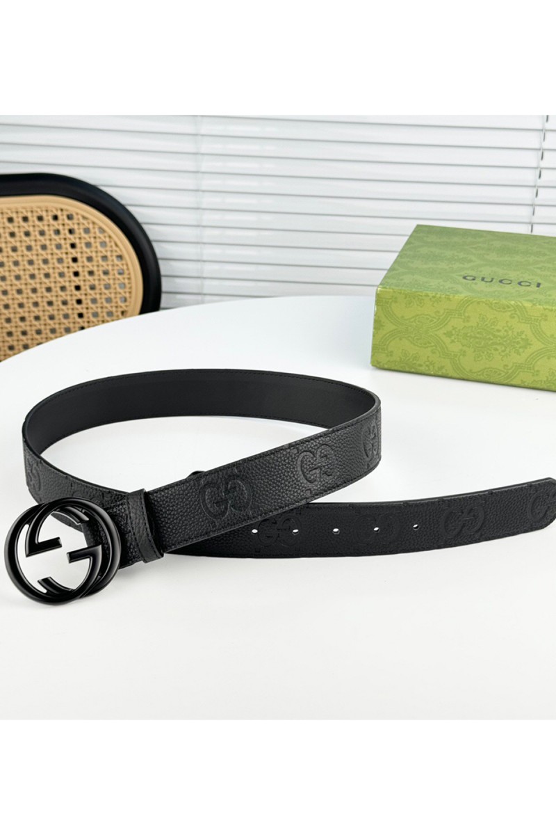 Gucci, Men's Belt, Black