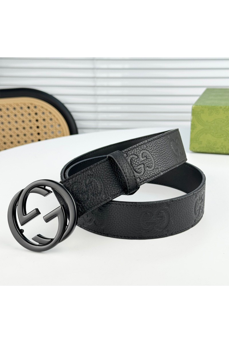 Gucci, Men's Belt, Black