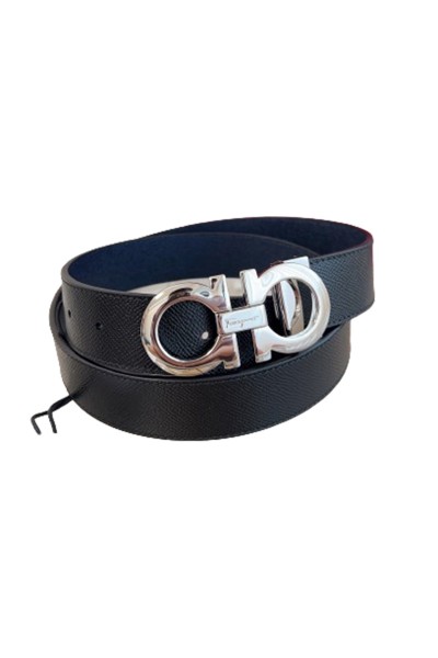 Salvatore Ferragamo, Men's Belt, Black