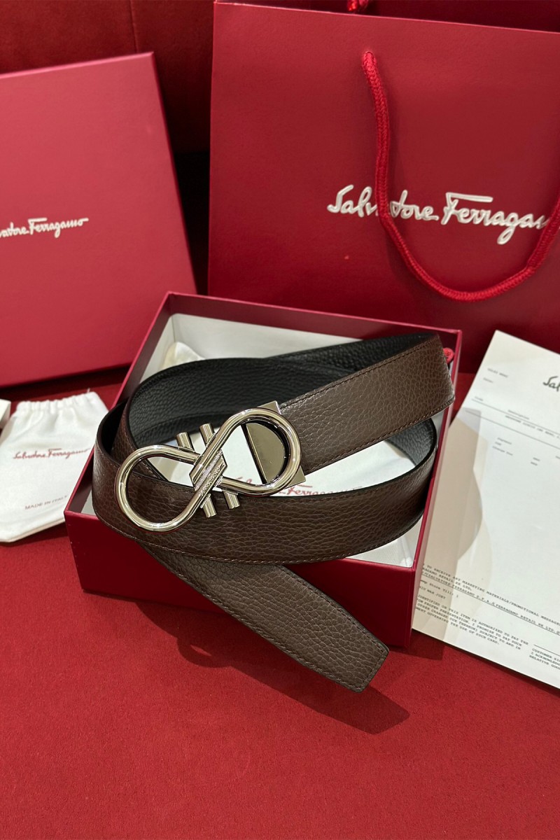 Salvatore Ferragamo, Men's Belt, Doubleside