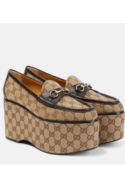 Gucci, Women's Loafer, Brown