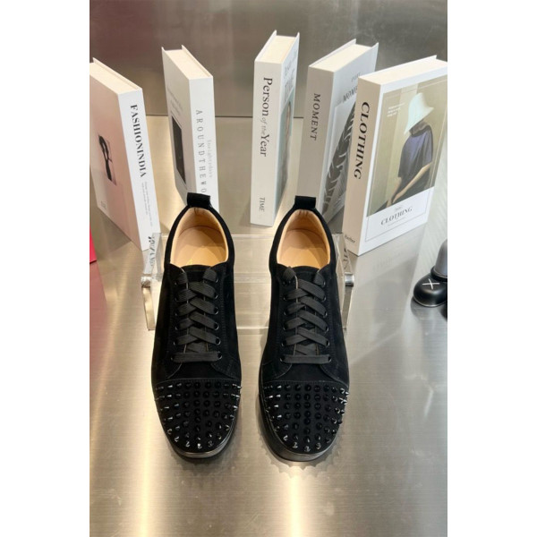 Christian Louboutin, Men's Sneaker, Black Christian Louboutin, Men's Sneaker, Black