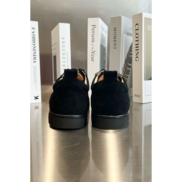 Christian Louboutin, Men's Sneaker, Black Christian Louboutin, Men's Sneaker, Black