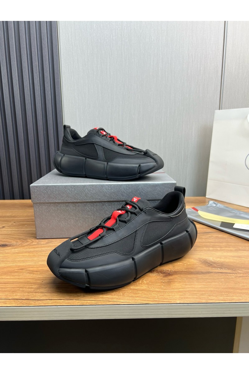 Prada, Men's Sneaker, Black