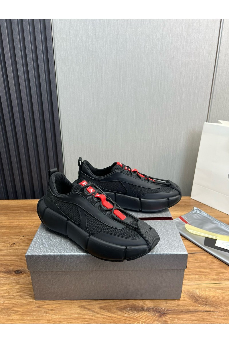 Prada, Men's Sneaker, Black