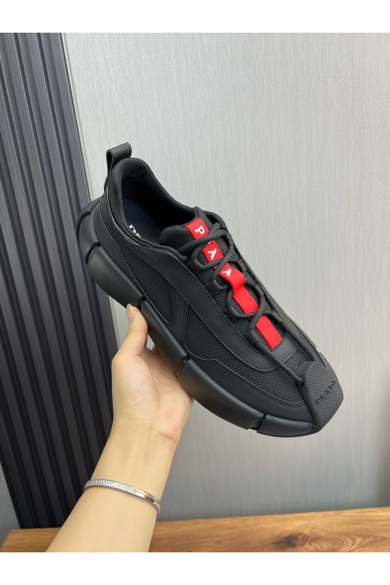 Prada, Men's Sneaker, Black