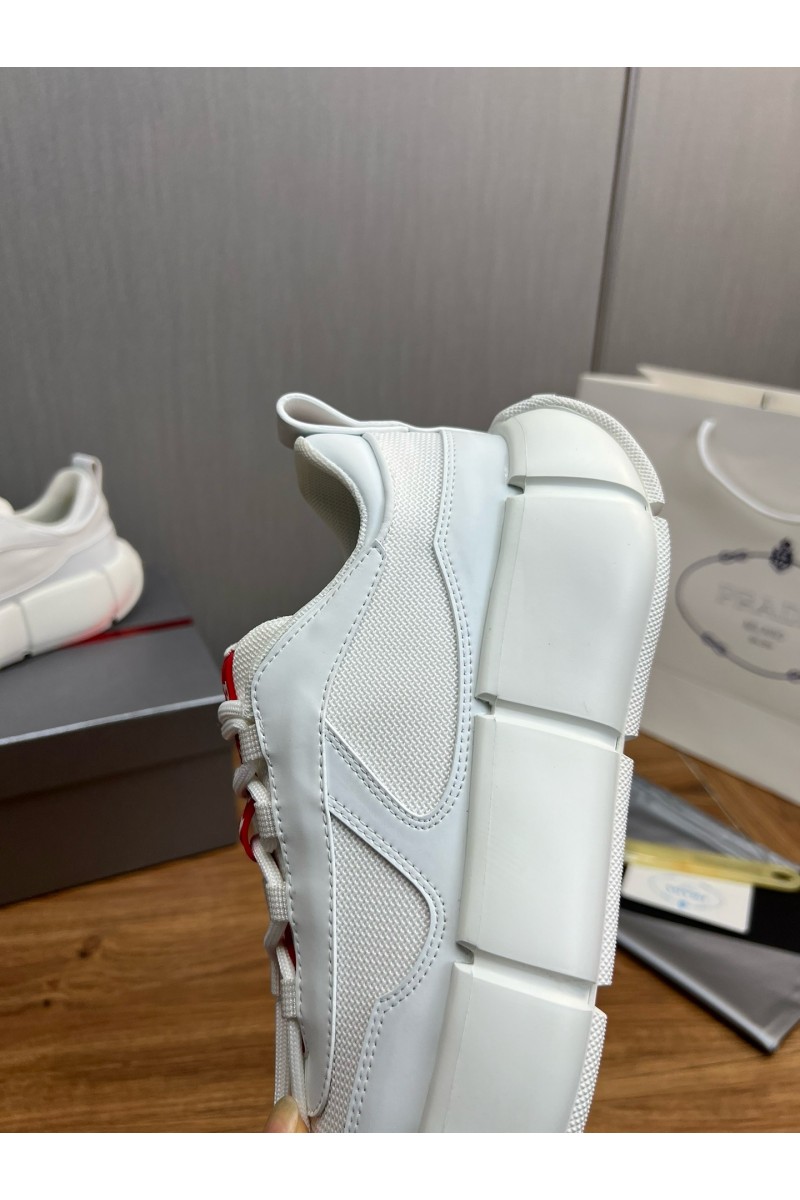 Prada, Men's Sneaker, White