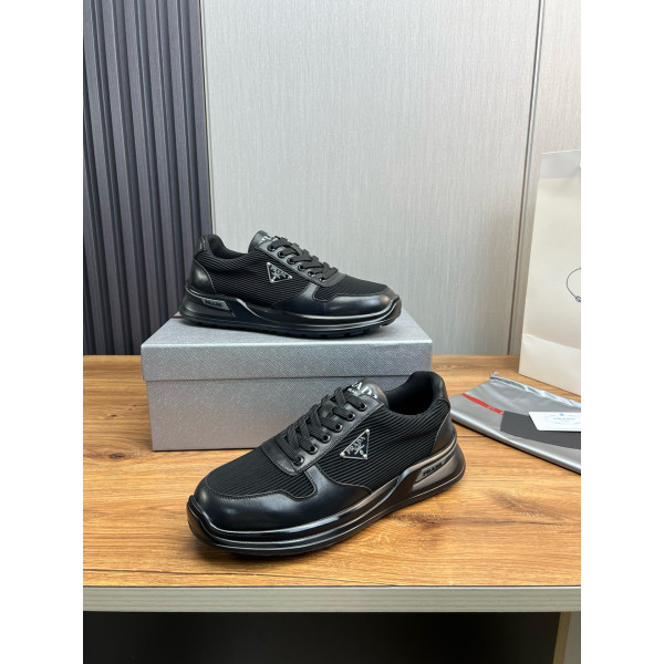 Prada, Prax 01, Men's Sneaker, Black