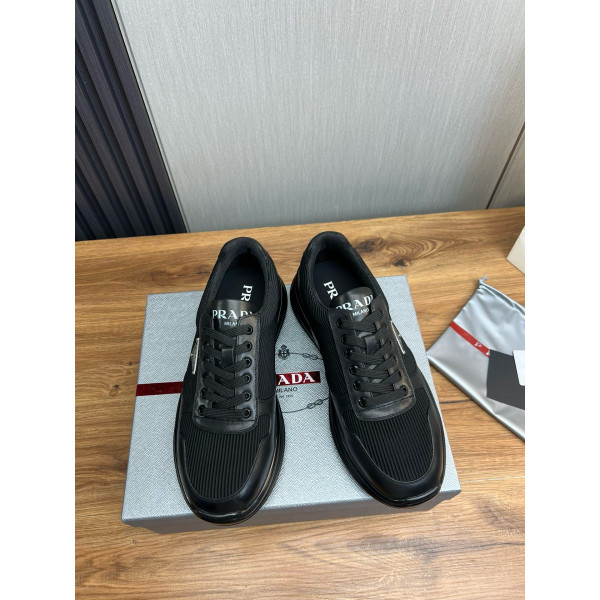 Prada, Prax 01, Men's Sneaker, Black