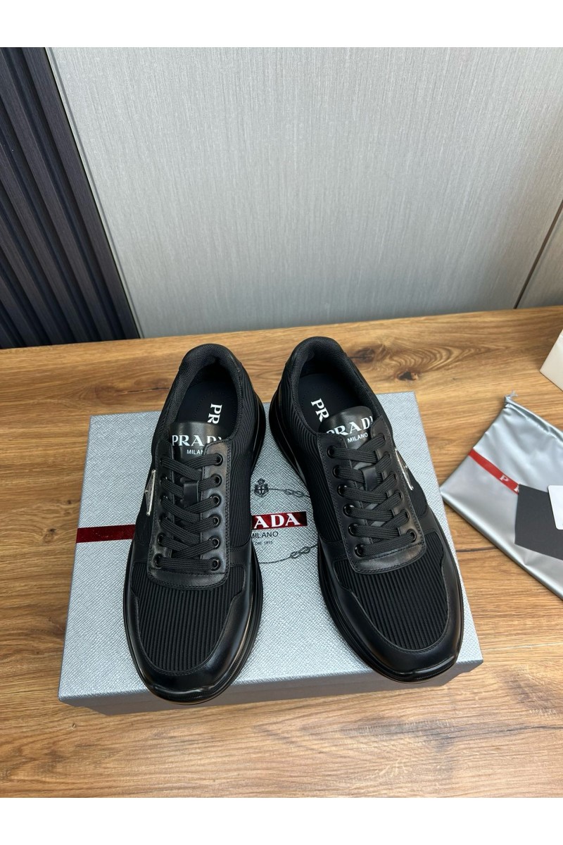 Prada, Men's Sneaker, Black