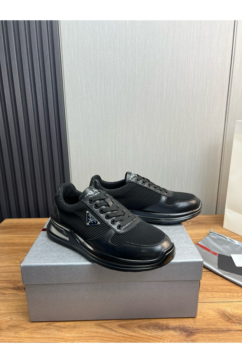 Prada, Men's Sneaker, Black