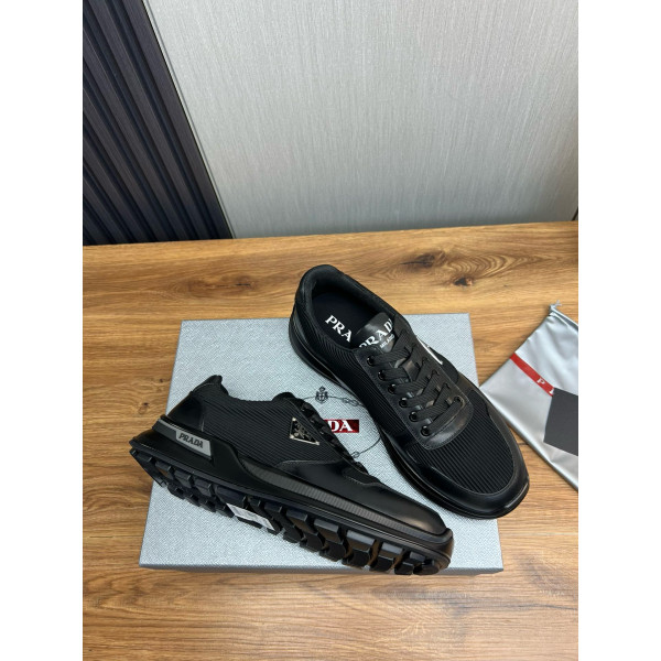 Prada, Prax 01, Men's Sneaker, Black