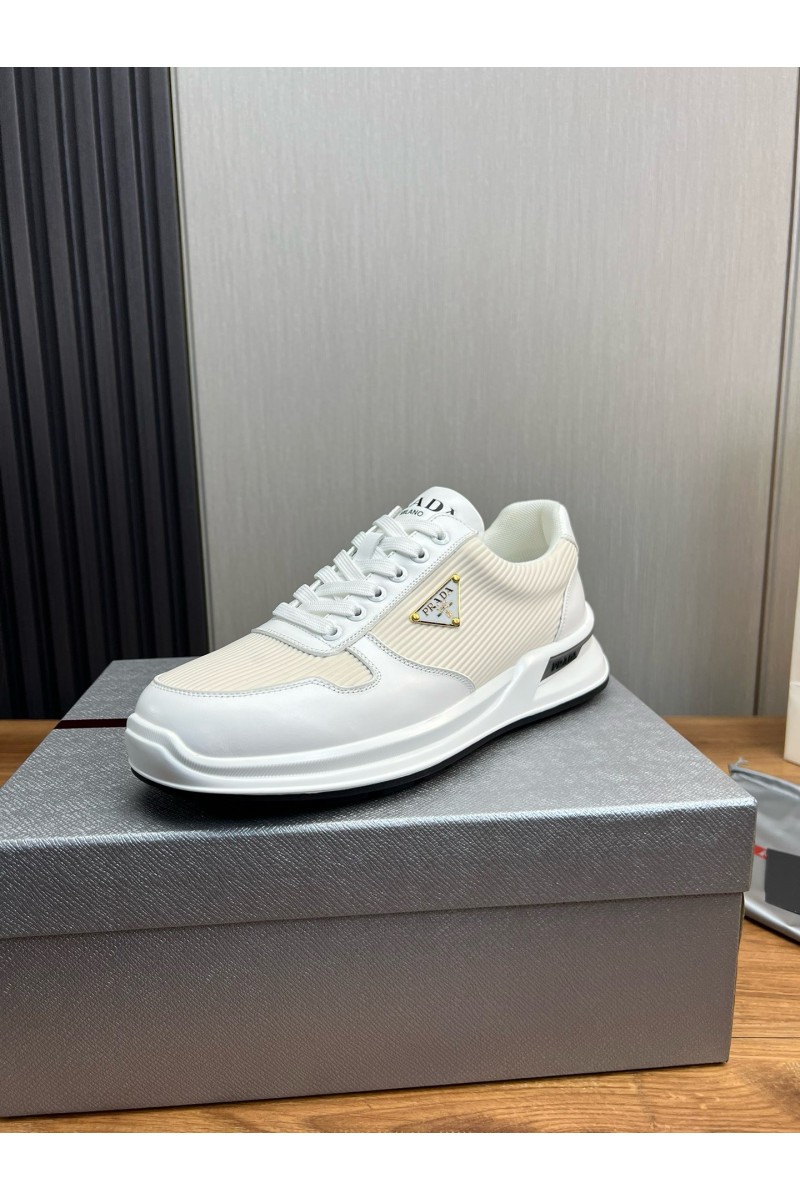 Prada, Men's Sneaker, White