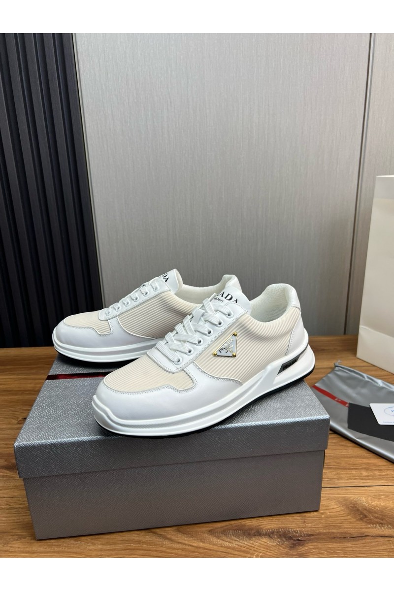 Prada, Men's Sneaker, White