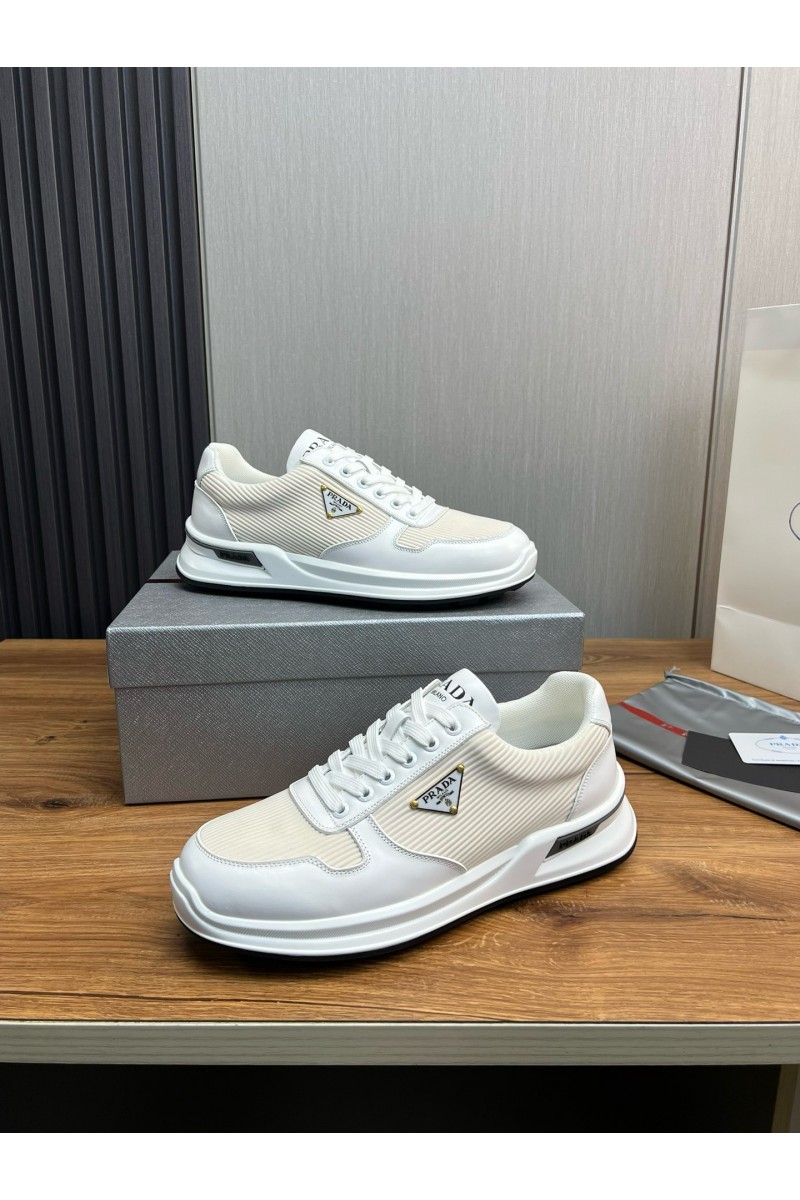 Prada, Men's Sneaker, White