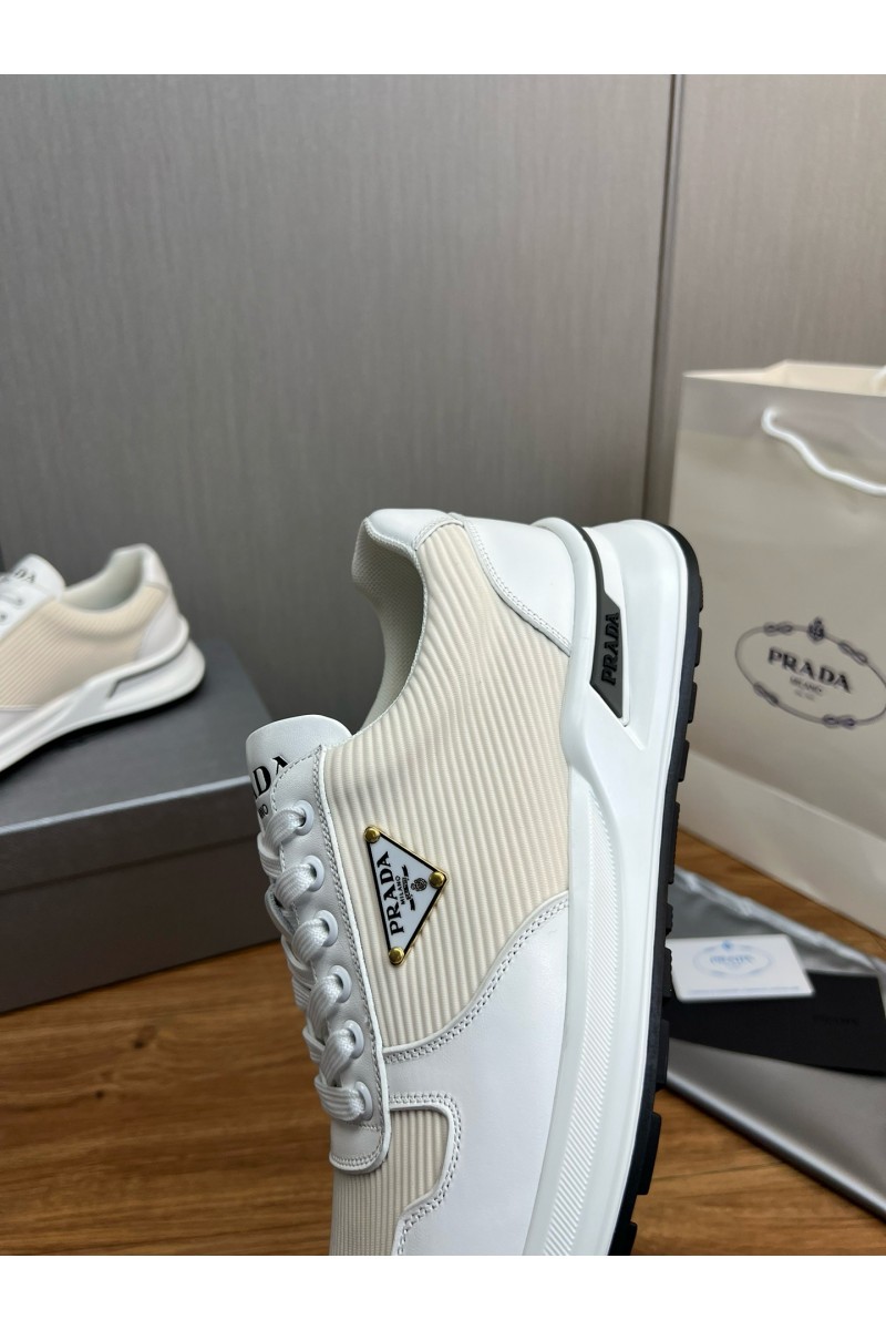 Prada, Men's Sneaker, White