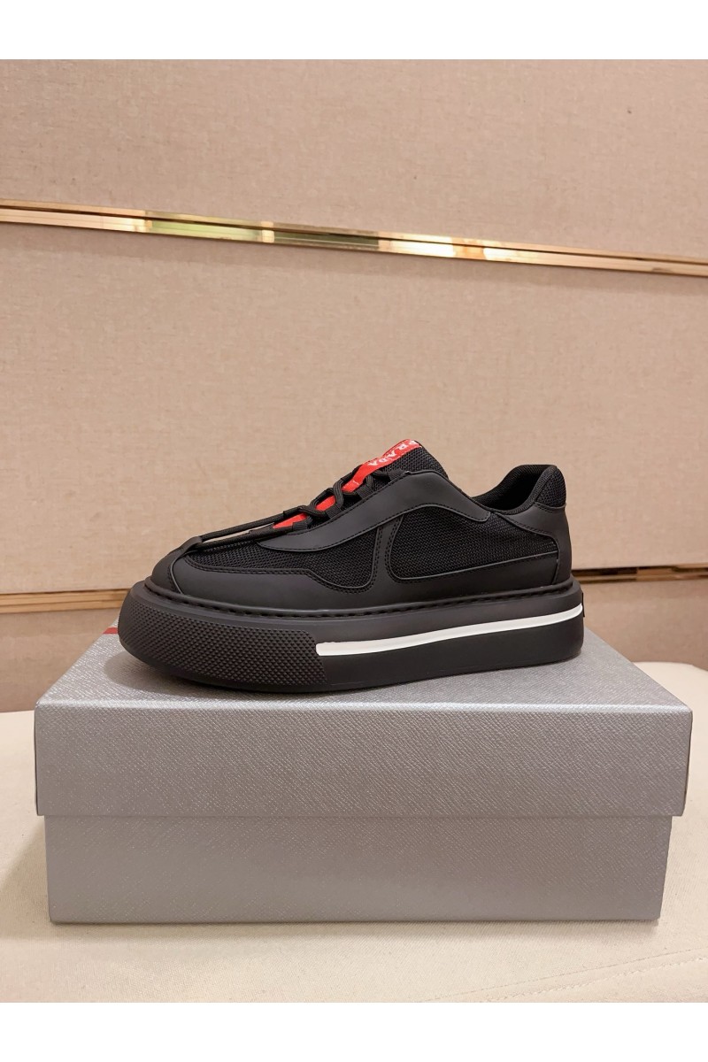 Prada, Men's Sneaker, Black