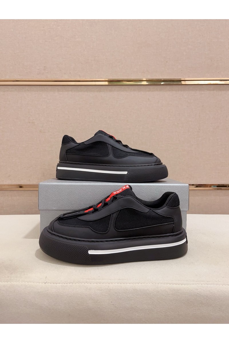 Prada, Men's Sneaker, Black