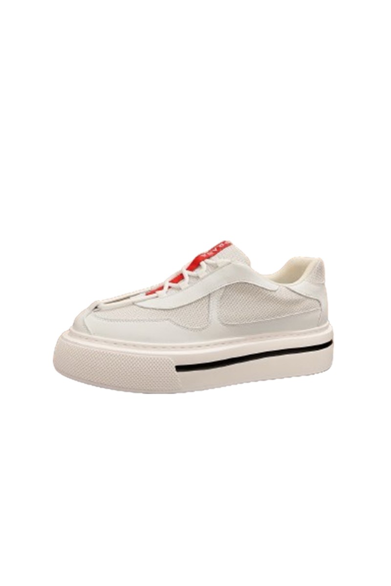 Prada, Men's Sneaker, White