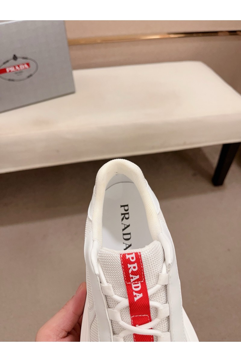 Prada, Men's Sneaker, White