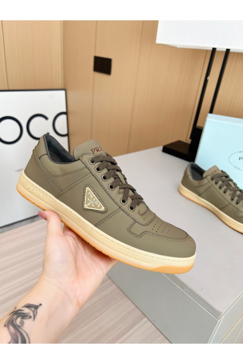 Prada, Men's Sneaker, Khaki