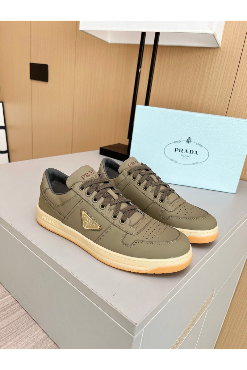 Prada, Men's Sneaker, Khaki