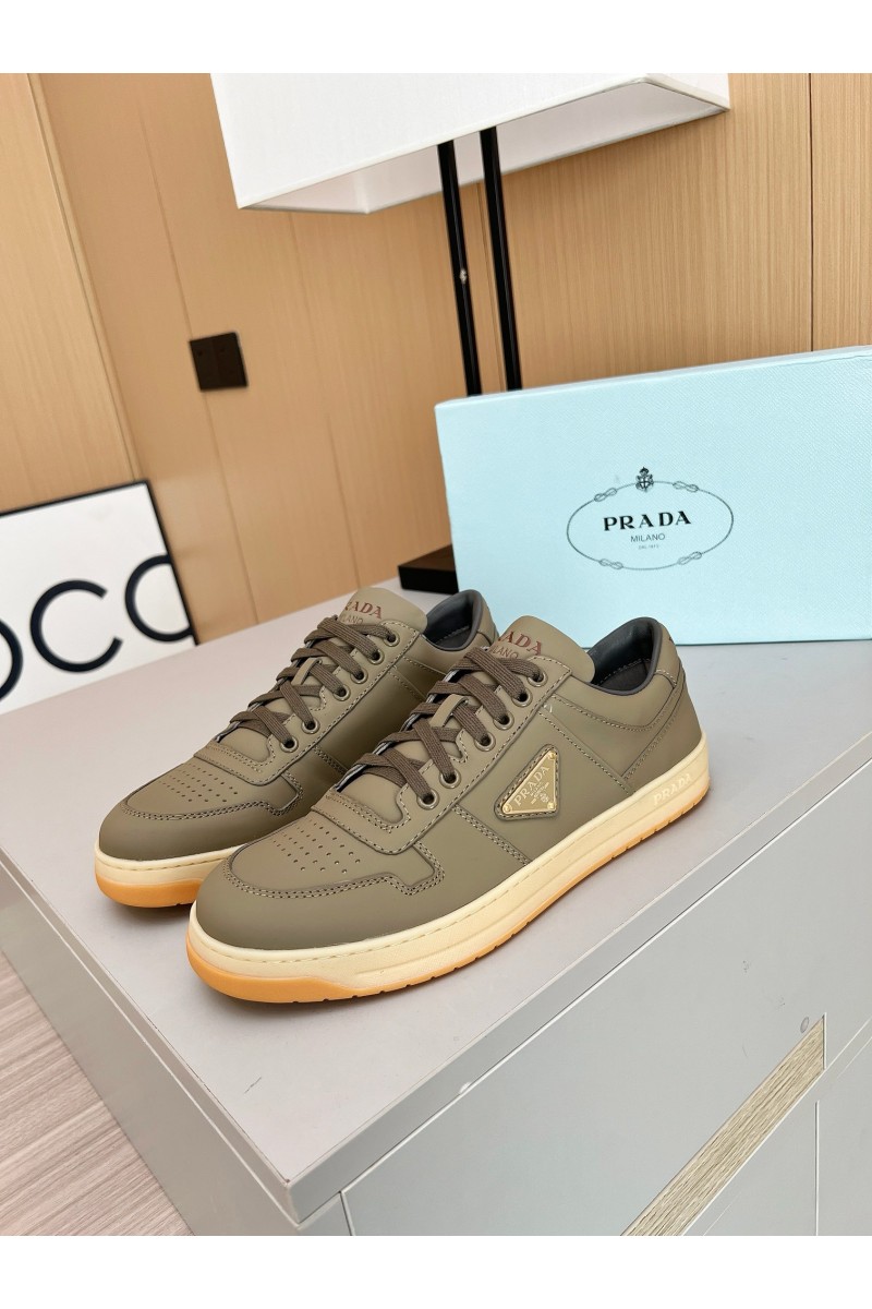 Prada, Men's Sneaker, Khaki