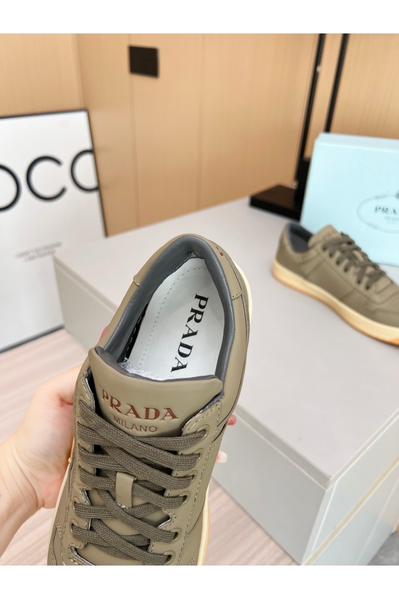 Prada, Men's Sneaker, Khaki