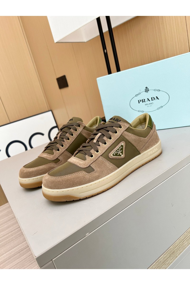 Prada, Men's Sneaker, Khaki