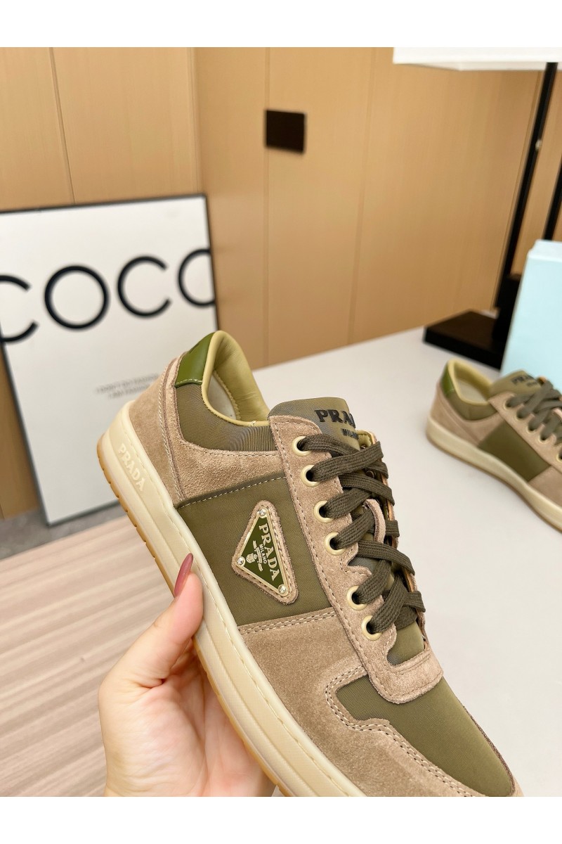 Prada, Men's Sneaker, Khaki