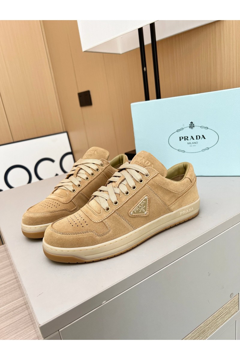 Prada, Men's Sneaker, Camel