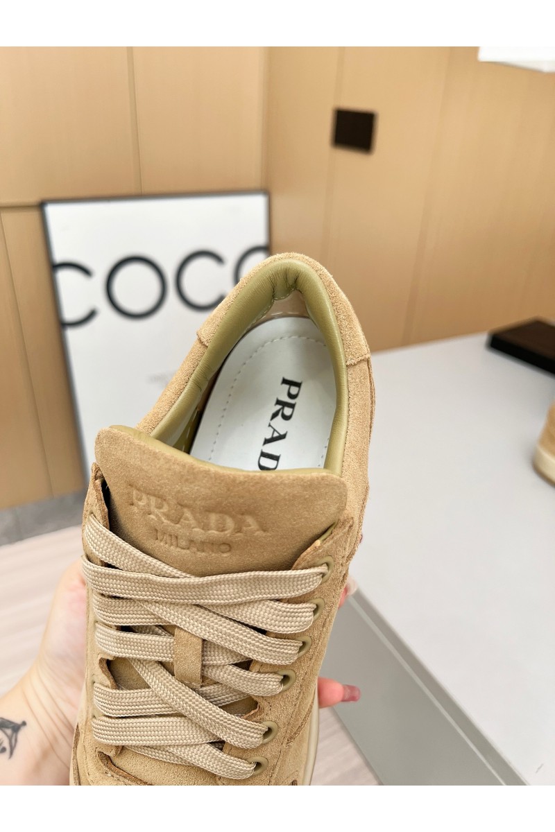 Prada, Men's Sneaker, Camel