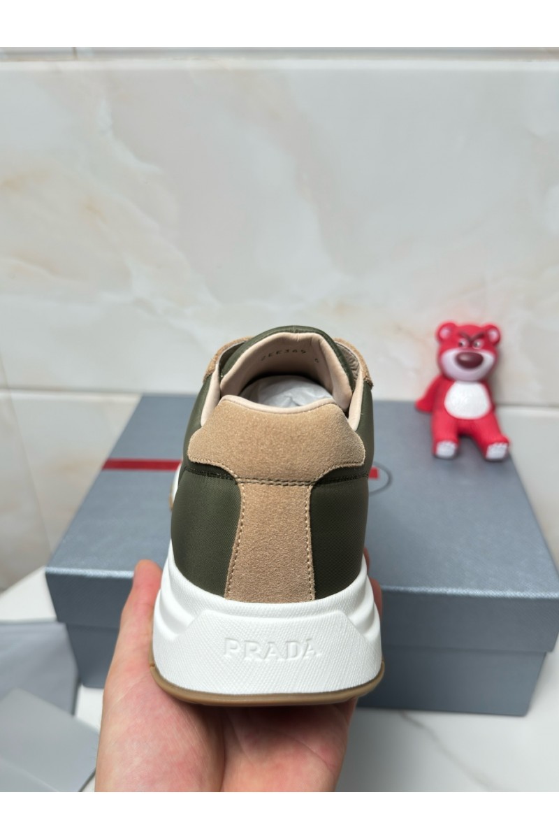 Prada, Men's Sneaker, Khaki