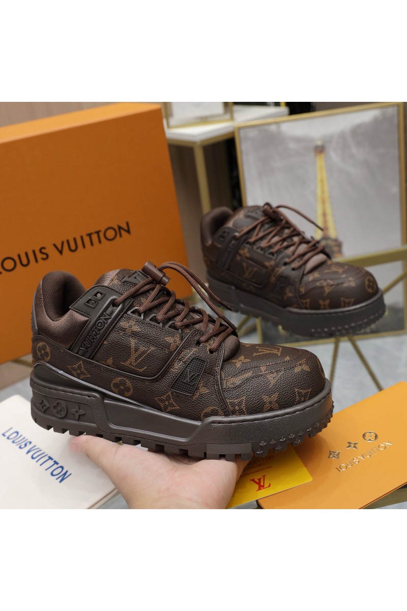 Louis Vuitton, Men's Sneaker, Brown