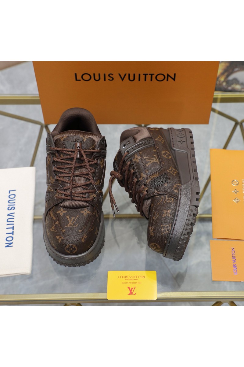 Louis Vuitton, Men's Sneaker, Brown