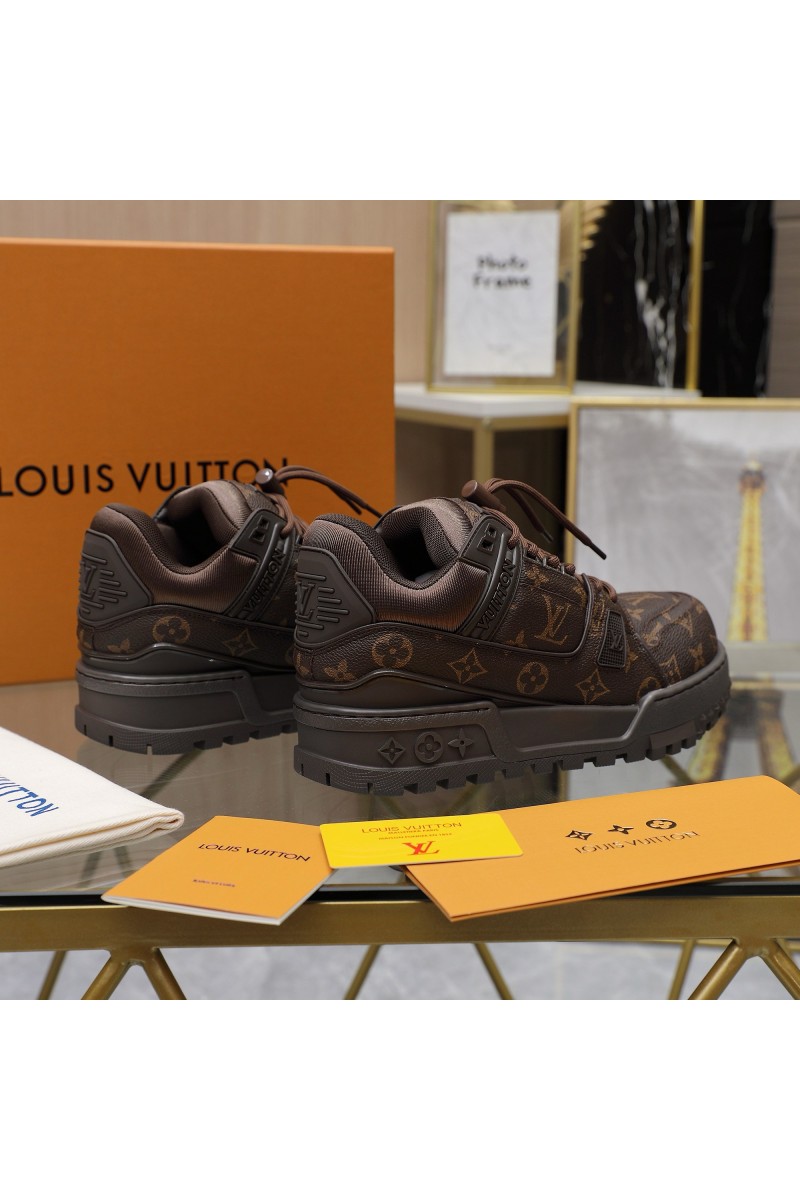 Louis Vuitton, Men's Sneaker, Brown