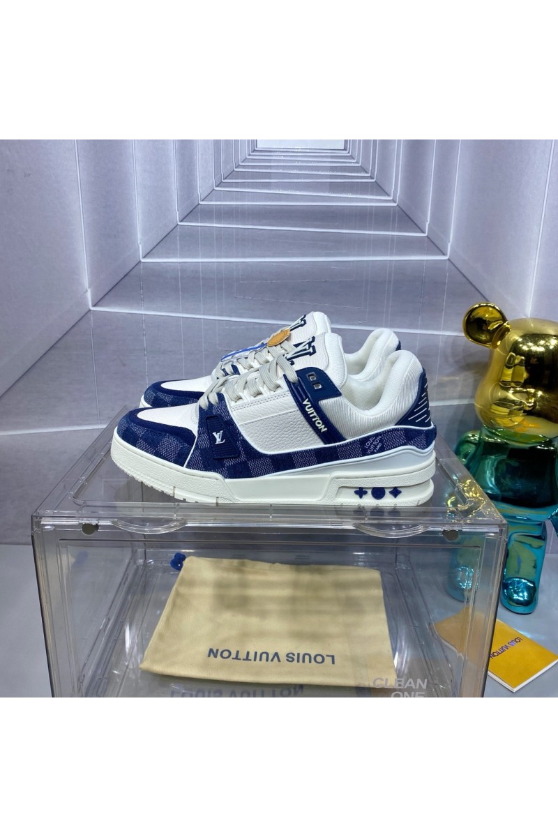 Louis Vuitton, Trainer, Men's Sneaker, Blue