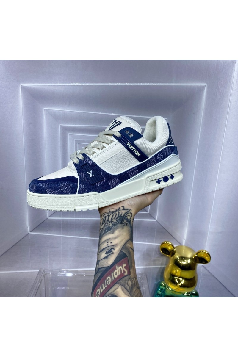 Louis Vuitton, Trainer, Men's Sneaker, Blue