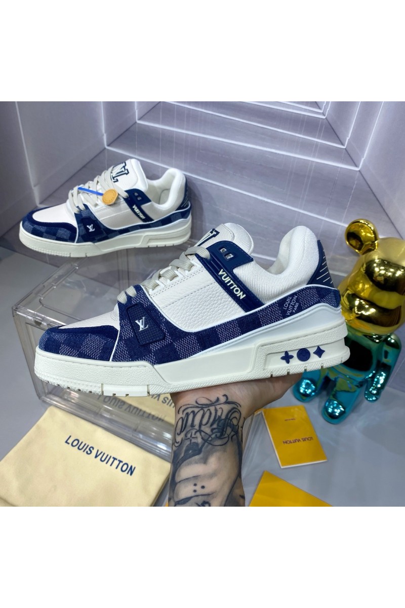 Louis Vuitton, Trainer, Men's Sneaker, Blue