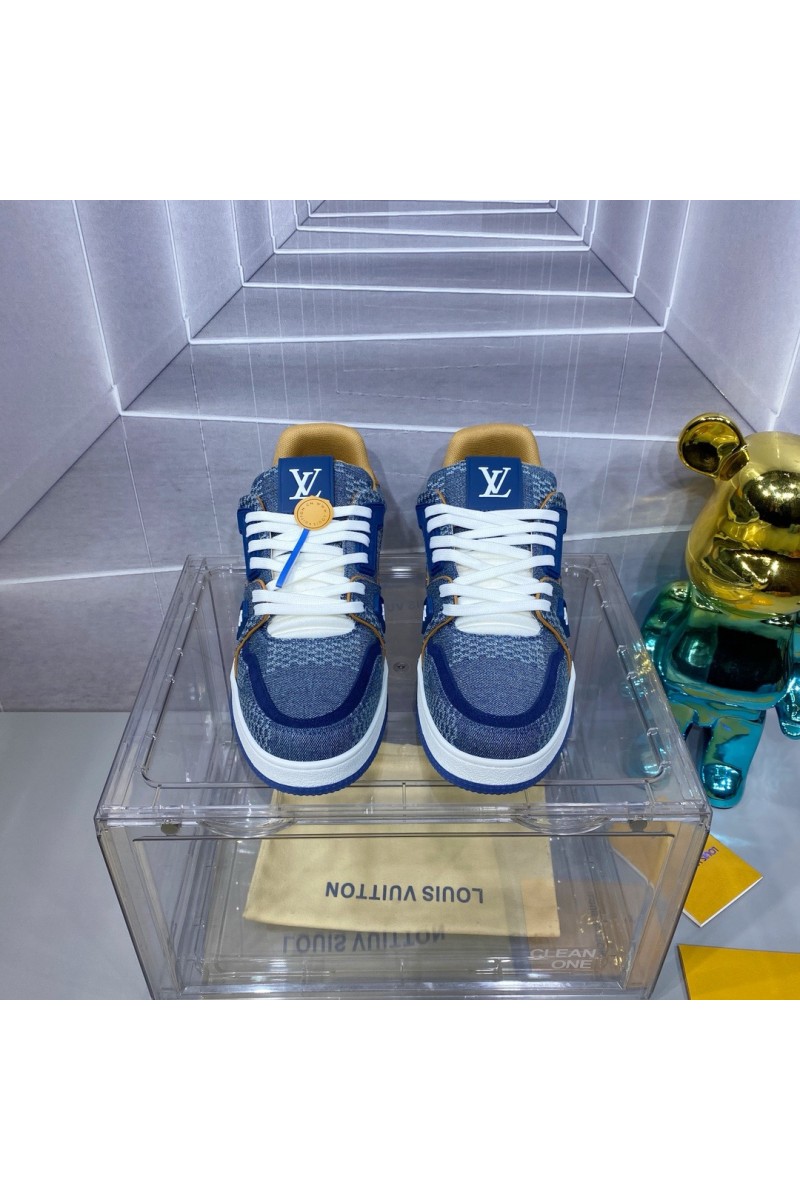 Louis Vuitton, Trainer, Men's Sneaker, Blue