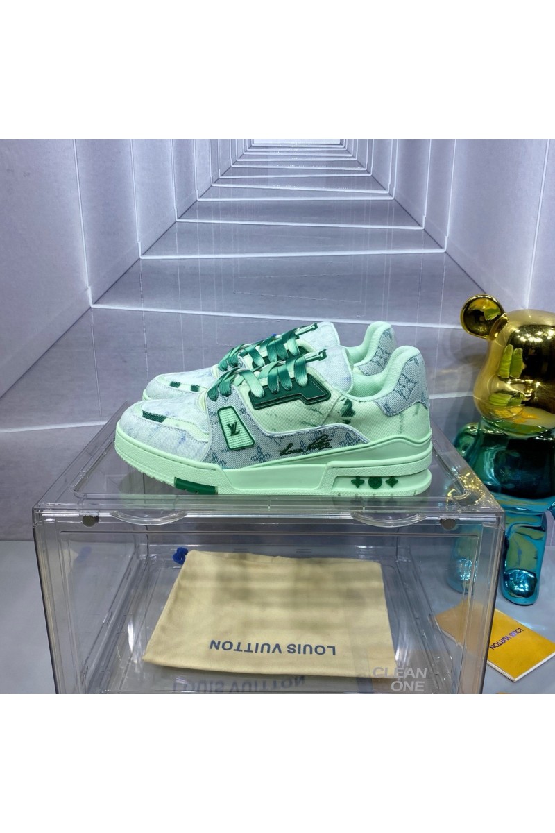 Louis Vuitton, Trainer, Men's Sneaker, Green