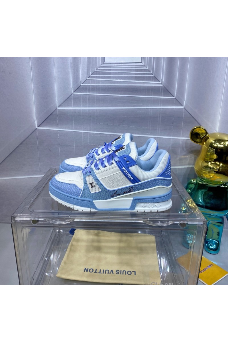 Louis Vuitton, Trainer, Men's Sneaker, Blue