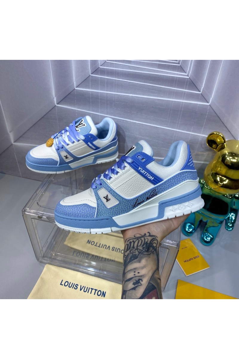 Louis Vuitton, Trainer, Men's Sneaker, Blue